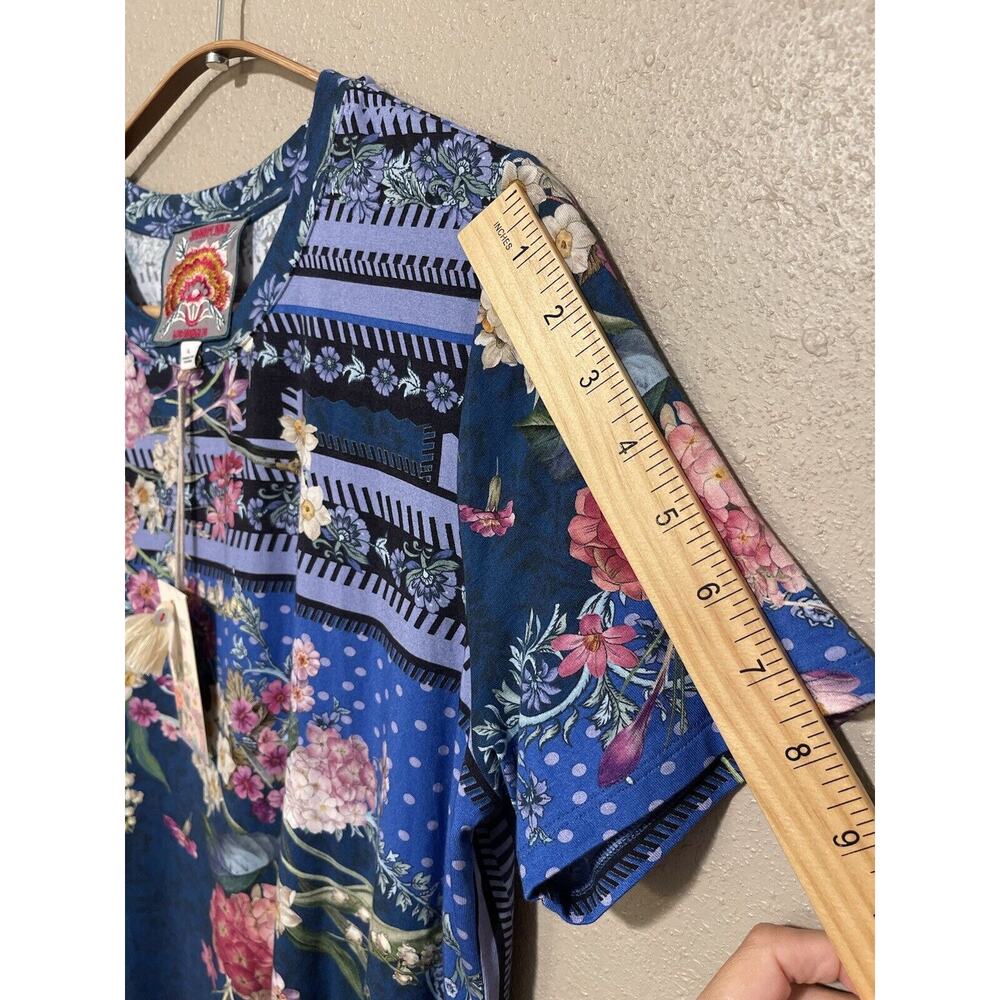 Johnny Was Revive Floral Tee size Large - Picture 9 of 12